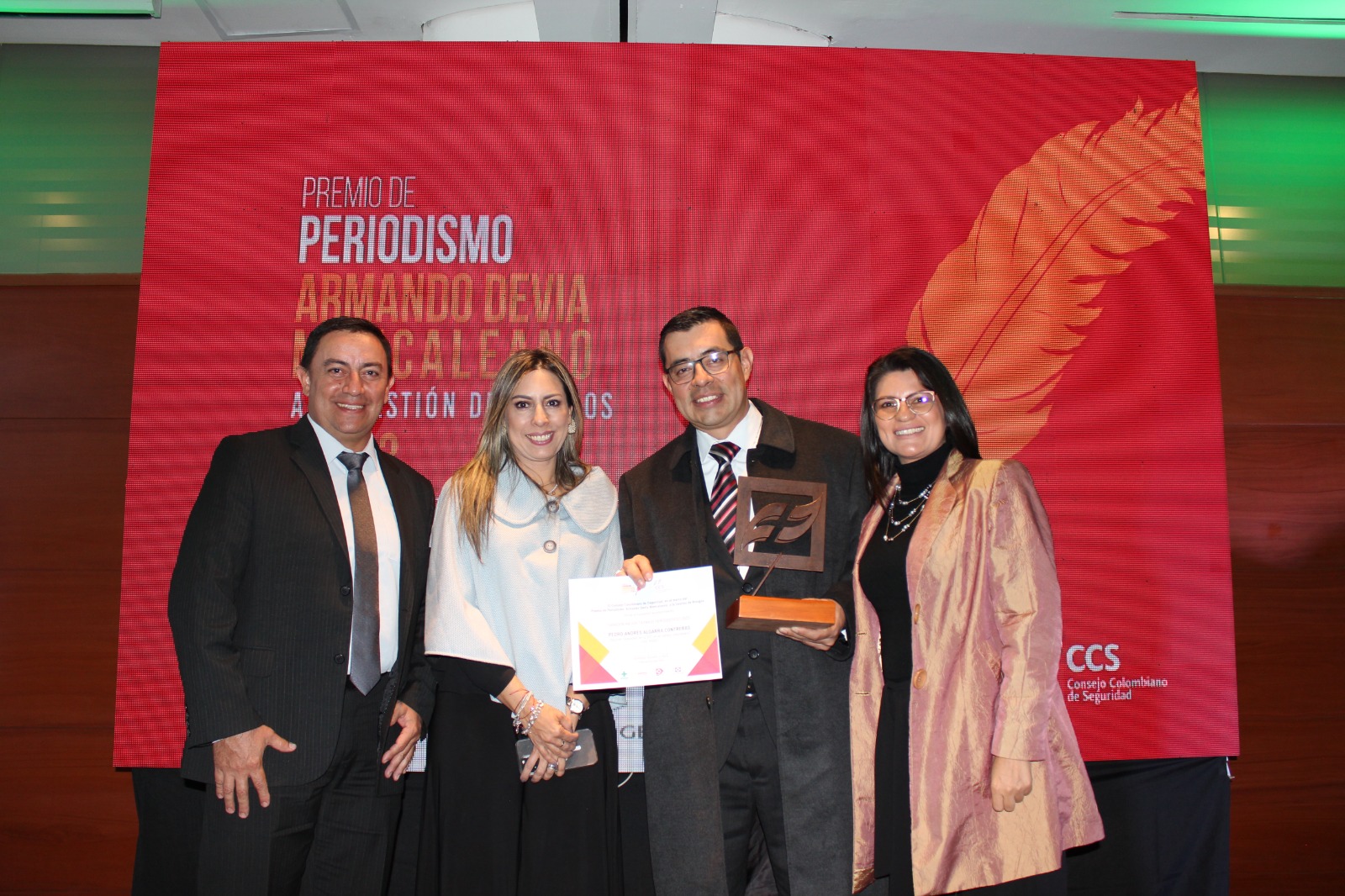 HSE Radio ganador del Premio de Periodismo Armando Devia Moncaleano, a la gestión de riesgos 2023