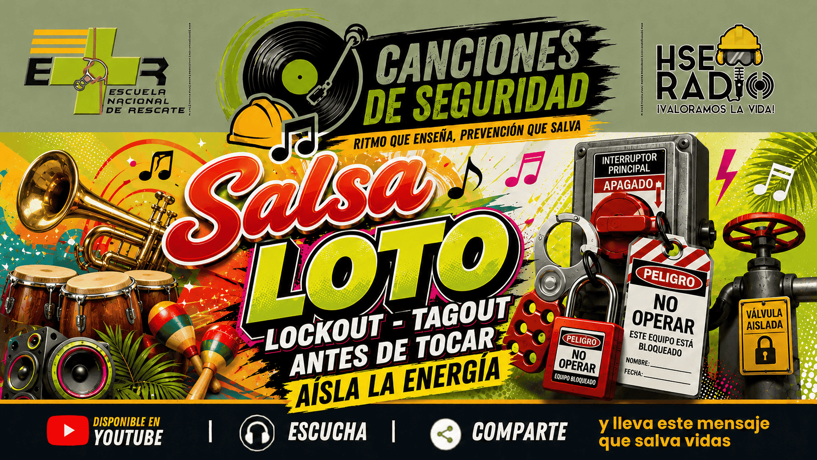 #2.1 Salsa LOTO Antes de tocar aísla la energía